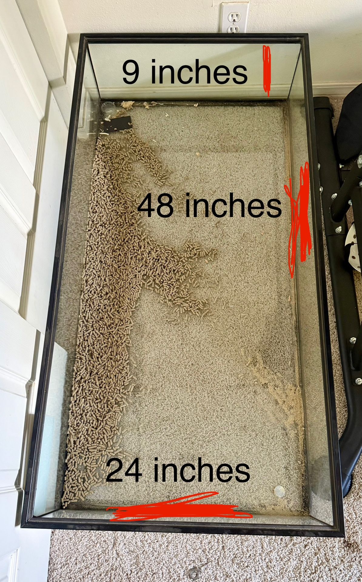 4’x2’x9” Aquarium/Tank