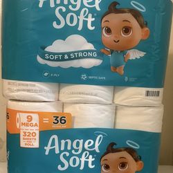 angel soft, toilet paper