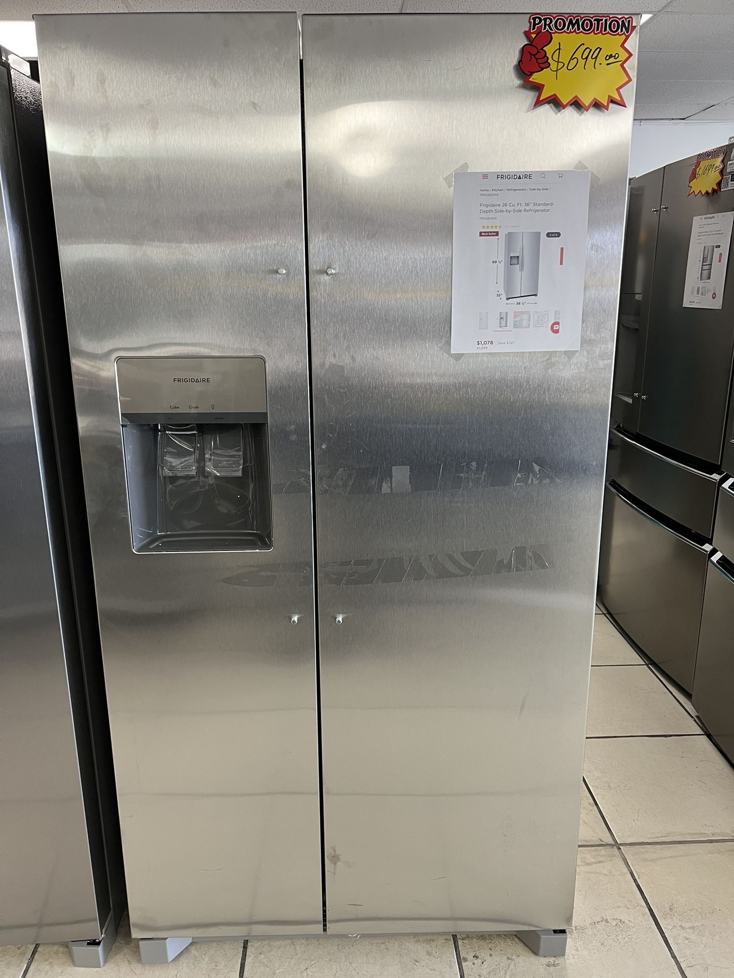 Frigidaire refrigerator 