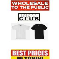 Pro Club T Shirts Sizes ( Small-3x) 