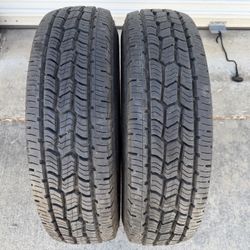 2 Cooper Tires LT 235/85/16