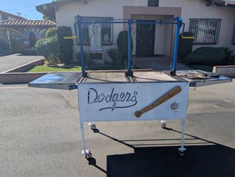 Custom Santa Maria Grill Bar B Que Dodgers Theme Baseball