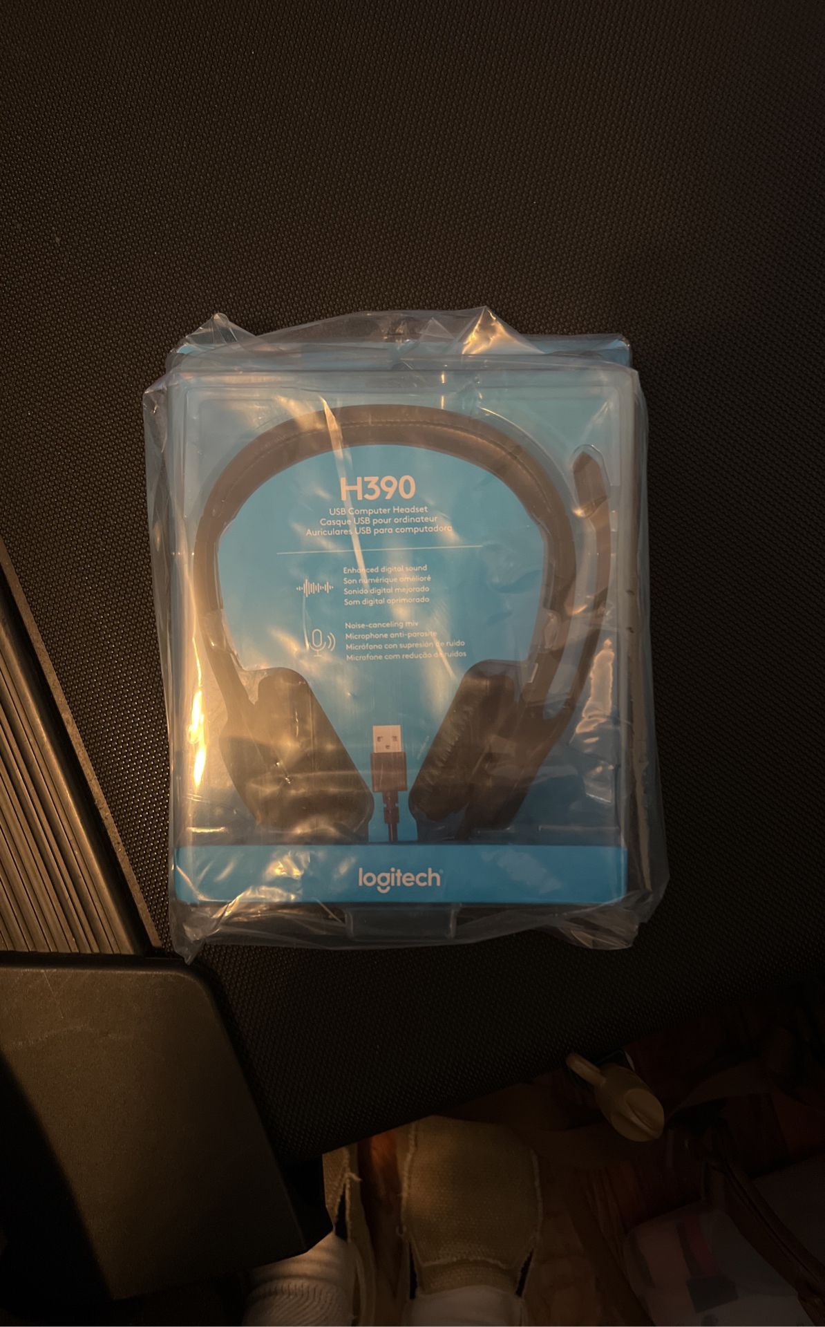 Unopened Logitech USB Headset H390