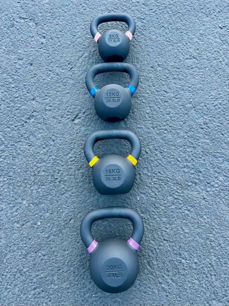 NEW Kettlebells Weight Set Kettle Bell Home Gym Crossfit Olympic Weights