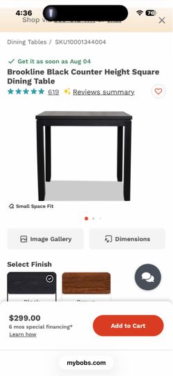 Dining Table w/ Chairs