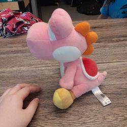 Pink Yoshi Plush