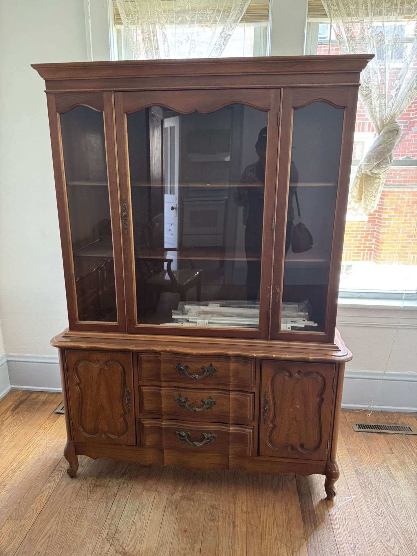 Antique Vintage Wood Matching Set