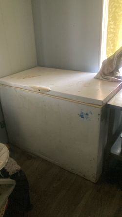 White Chest Freezer