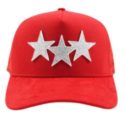 Star Hats Club Triple Red Star - Full Set - Gorra Roja