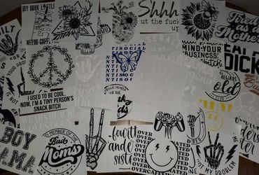 Heat Press Transfer Prints