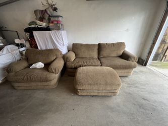 Couch With Loveseat And Ottoman
