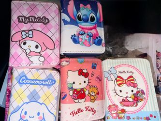 Brand new wallets HK, Stitch, $8ea Mpu Walzem