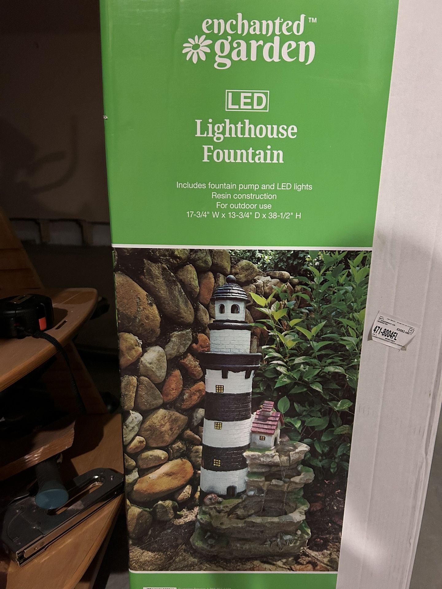 Lighthouse LED Fountain 