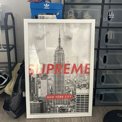 Supreme Framed Picture
