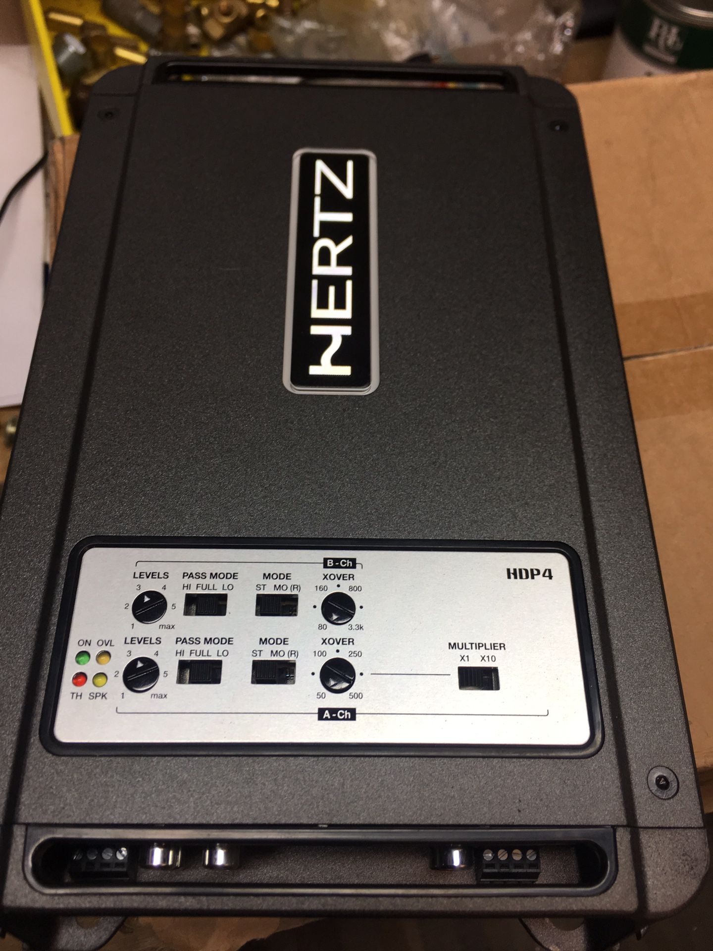 Hertz HDP4 Amp. Brand new