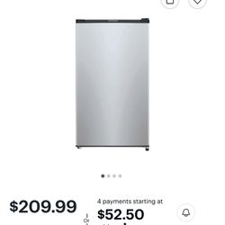 Frigidaire - 3.3 Cu. Ft. Mini Fridge - Silver