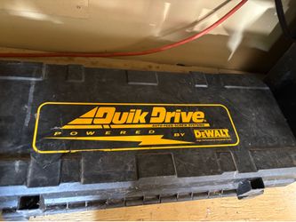 Dewalt quick drive