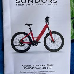 White Sondors mountain e-bike