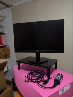 Acer Monitor with Monitor Riser Stand