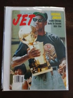Jet Magazine – July 6, 1992 – Michael Jordan Cover – Collector’s Issue in Plastic Sleeve