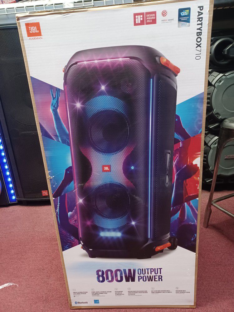 JBL Partybox 710 Loud Bluetooth Party Speaker.  Brand New SEALED 