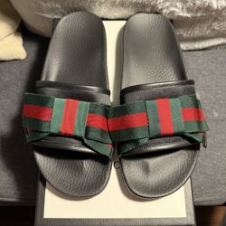Gucci Bow Slides 