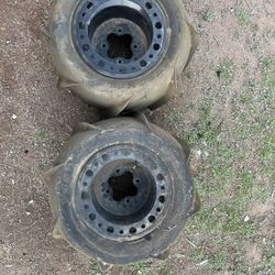 ITP Wheels With Sand Paddle Tires 