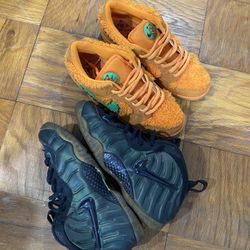 Foamposite Pines 10.5 And Sbs Sz 11