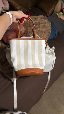 Striped Purse 