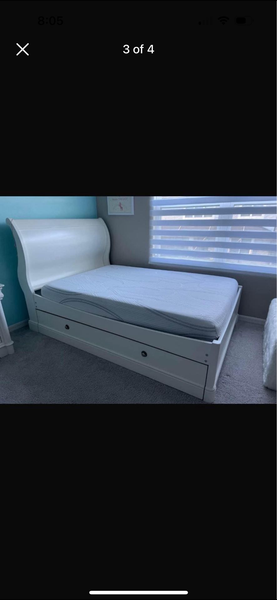 Girl Full Size Bedroom Set