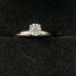 Diamond Solitaire Engagement 1/2 Carat