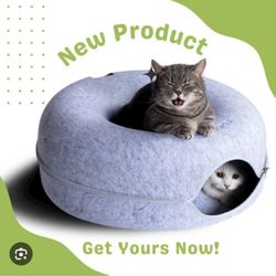 Cat Bed And Toy 