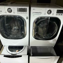 Beautiful Washer Plus a Mini Washer And Electric Dryer 