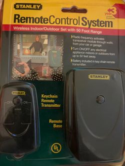 Stanley Wireless Remote Control System 50 Foot Range