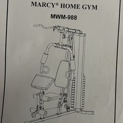 Marcy At Home Gym 150lb Weight Stack