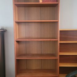 Tall Wood Bookcase / Storage Shelf – 83” High