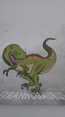 Dinosaur picture frame
