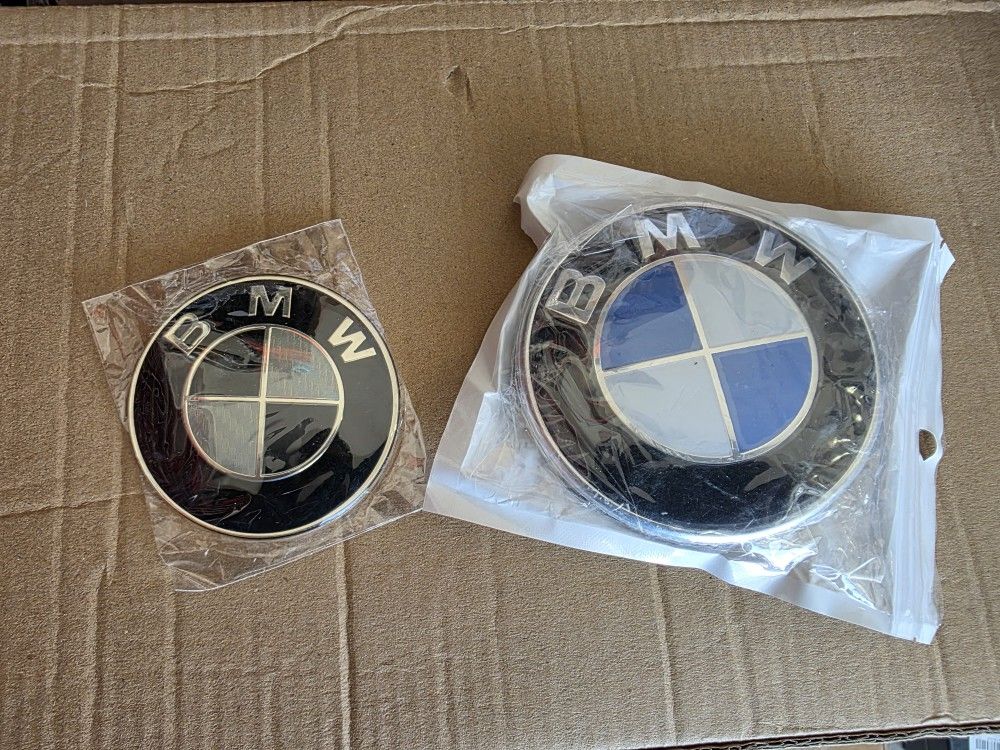 New BMW Badge Emblem Hood Trunk