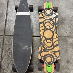 2 long boards
