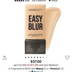Huda Easy Blur Foundation 