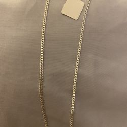 Real 925 Sterling Silver Chain Necklace