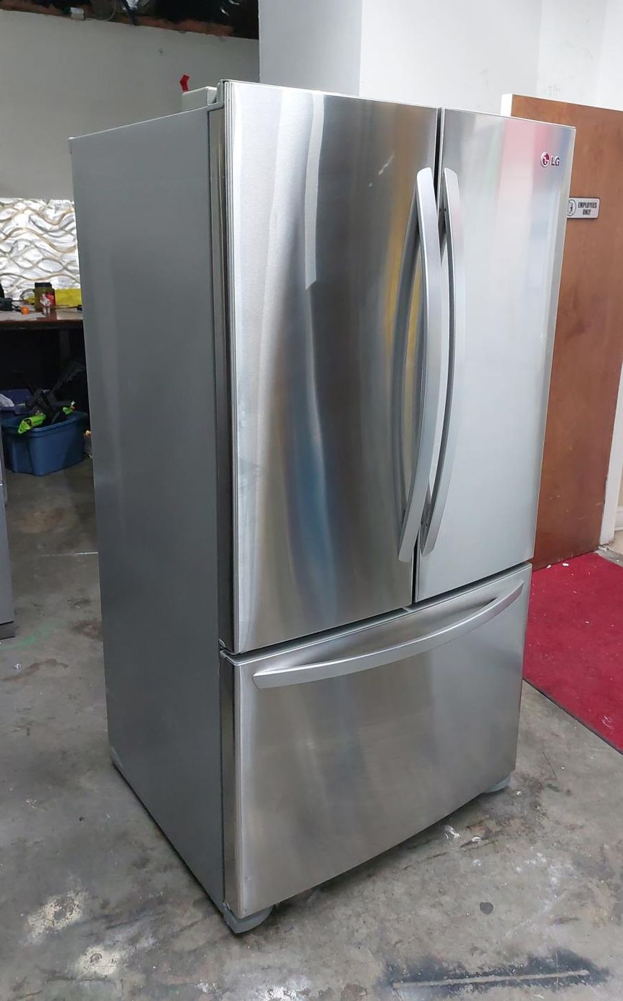 Spacious LG French Door Fridge