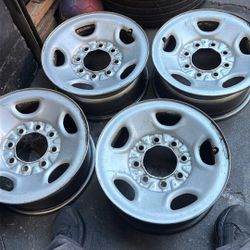 Chevy Express 2006 Steel Wheels 8 Lug ... Four Rims Available Size 16