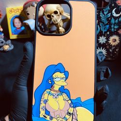 $exy Marge Simpson iPhone Case 