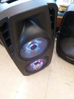 Professional Bluetooth speaker 2 10" speakers