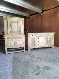 Antique kitchenBuffet Set $460 FIRM