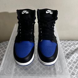 2020 Air Jordan 1 Retro High OG 'Royal Toe' size 7 worn twice $120