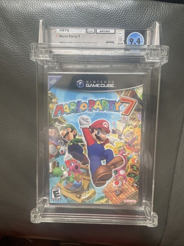 Mario Party 7 (GameCube, 2005) Wata 9.4 Sealed Not VGA