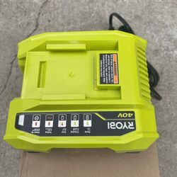 RYOBI 40V RAPID CHARGER 