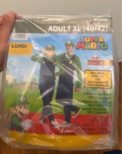 Luigi (XL - Adult Costume) worn once